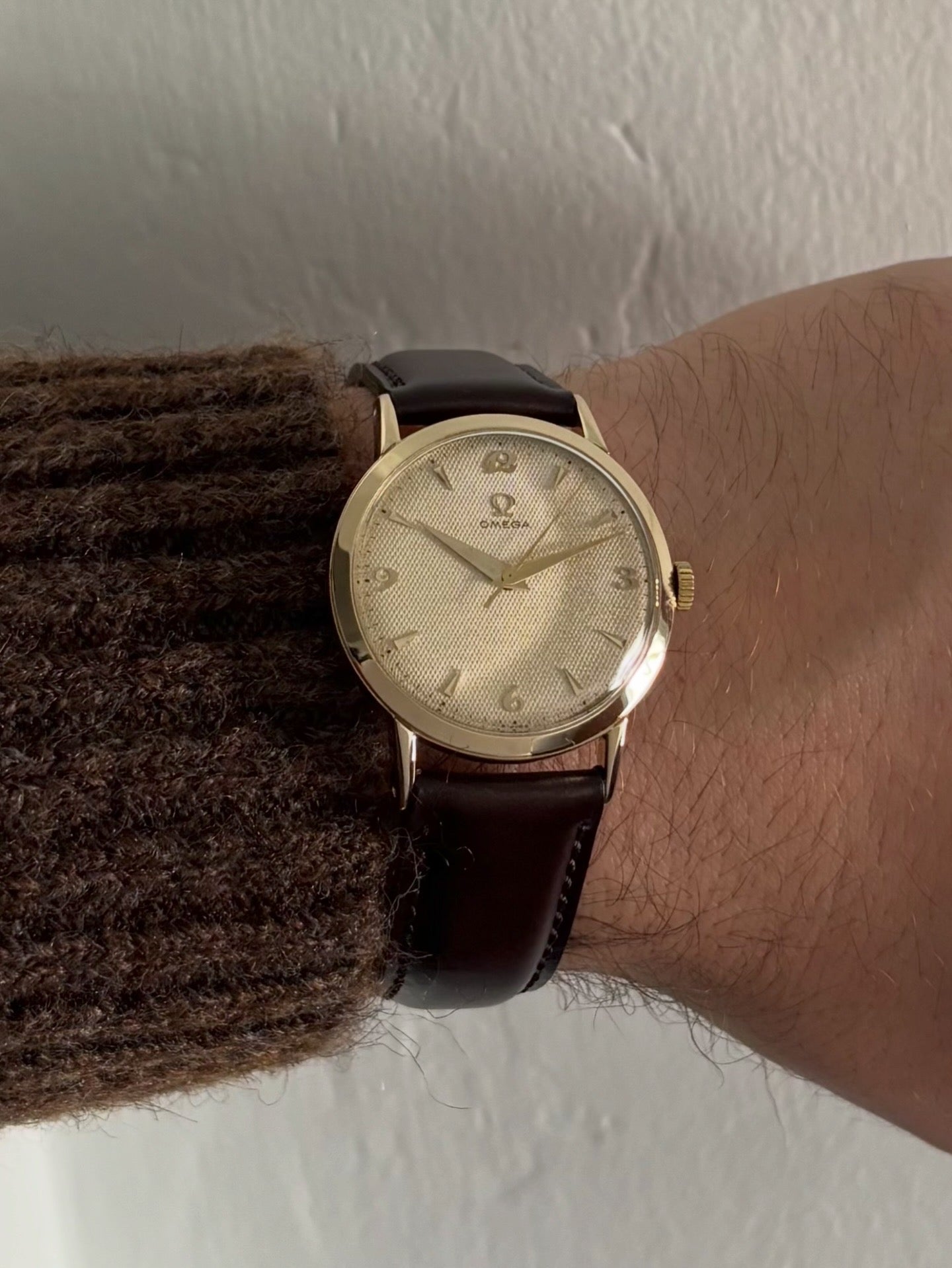 Omega 1950s P6521 14K Honeycomb Manual