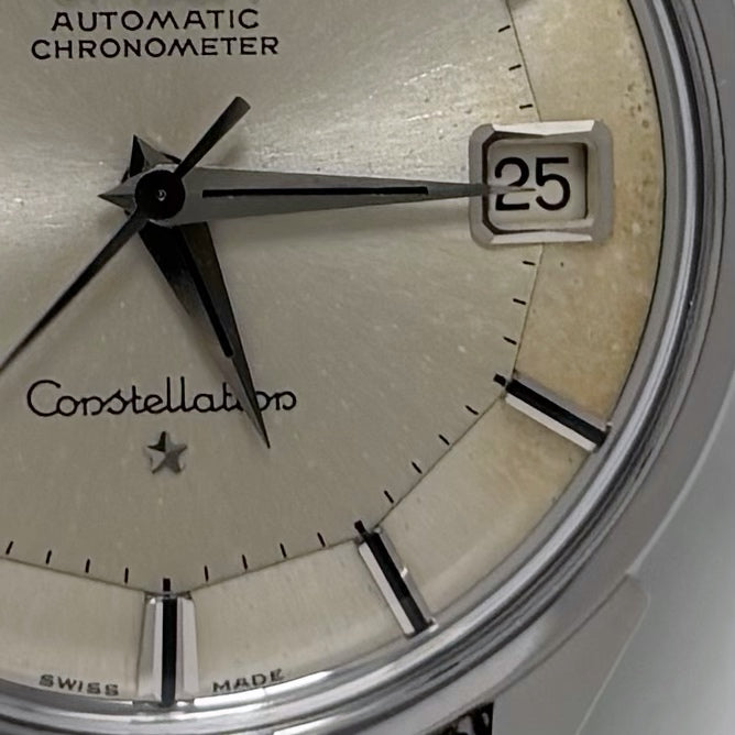 Omega Constellation Pie Pan 1960's Silver Dial