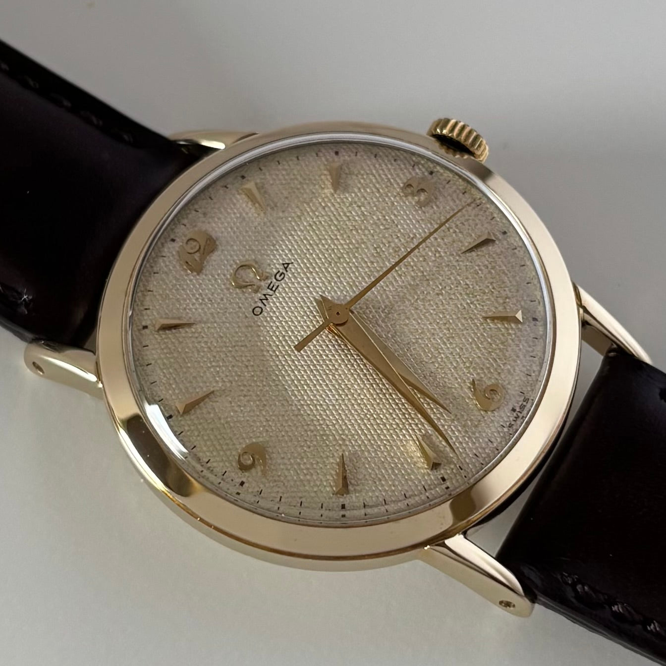 Omega 1950s P6521 14K Honeycomb Manual