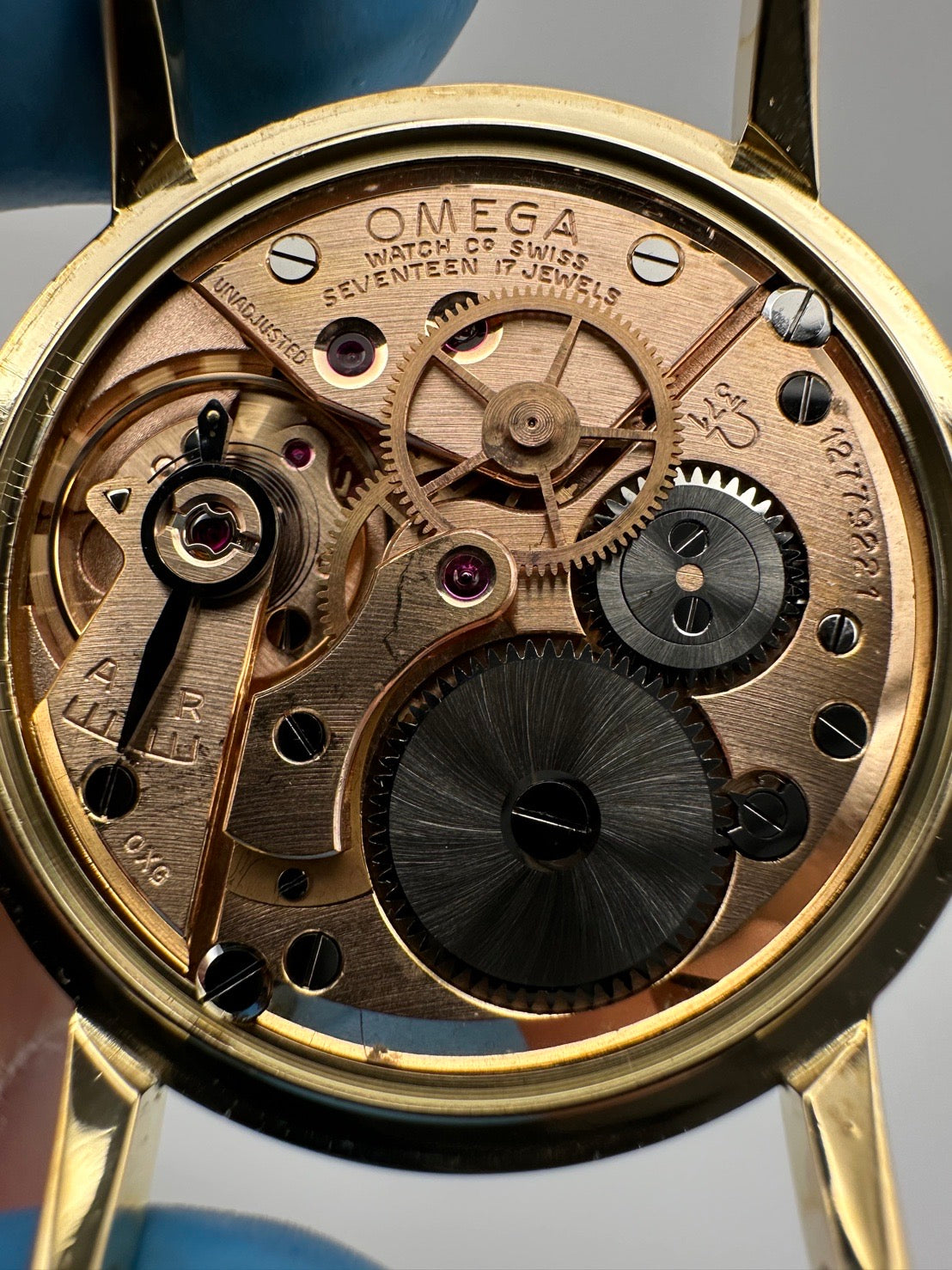 Omega 1950s P6521 14K Honeycomb Manual