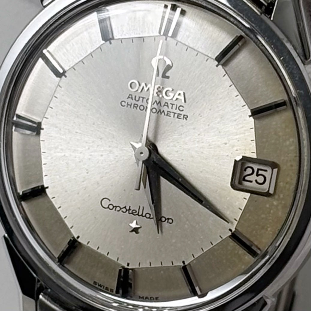 Omega Constellation Pie Pan 1960's Silver Dial