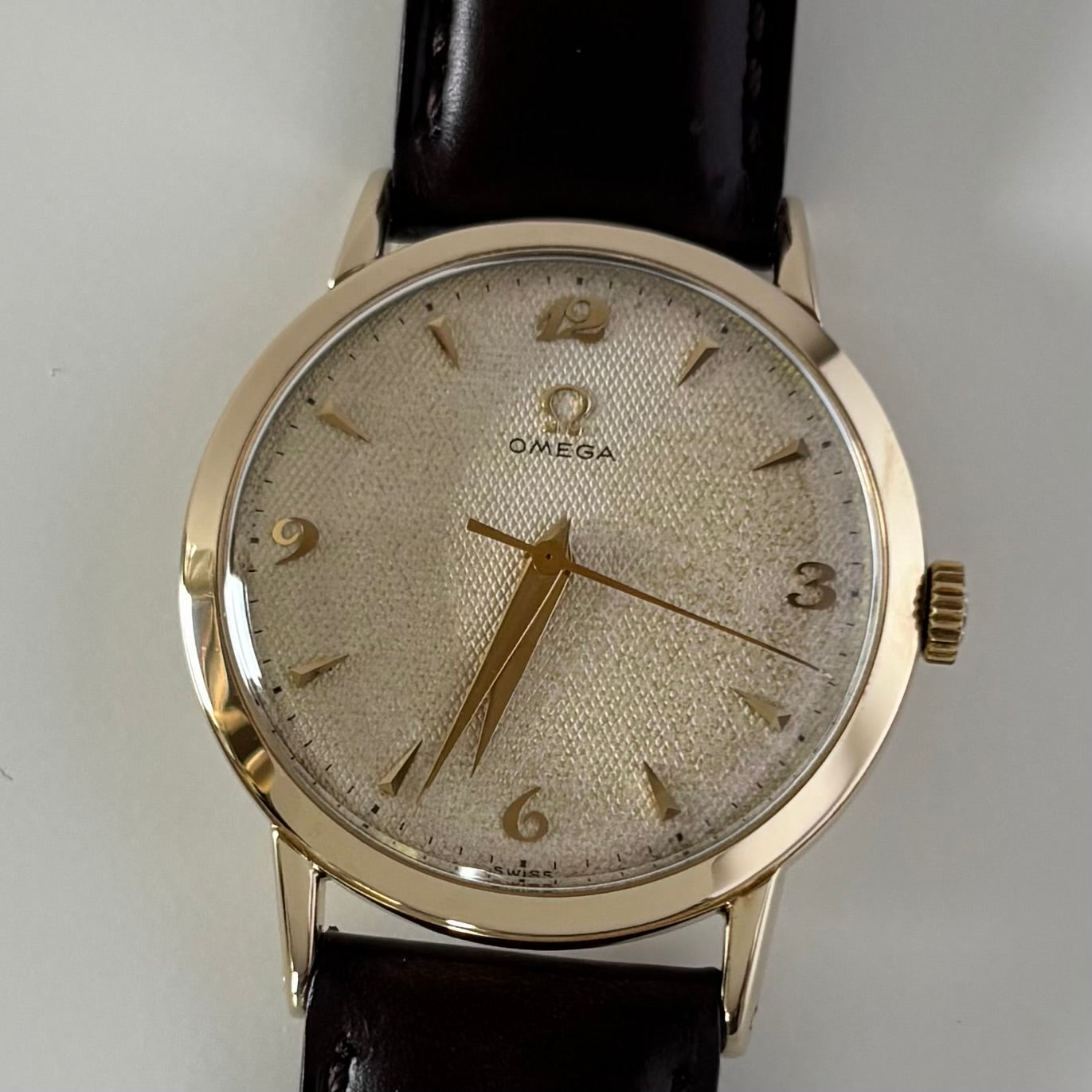 Omega 1950s P6521 14K Honeycomb Manual