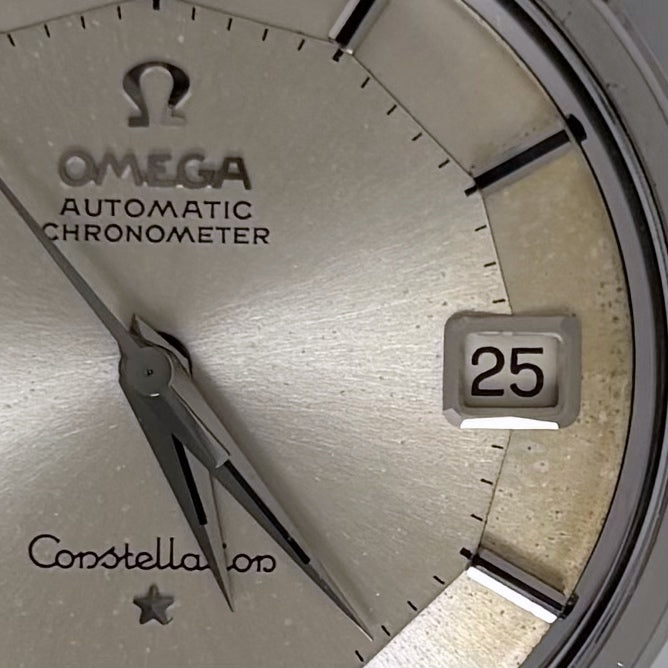 Omega Constellation Pie Pan 1960's Silver Dial